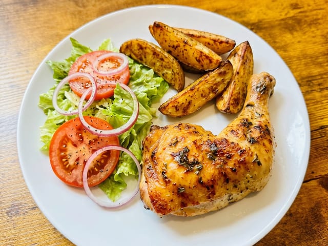 Oven Roasted Lemon Chicken