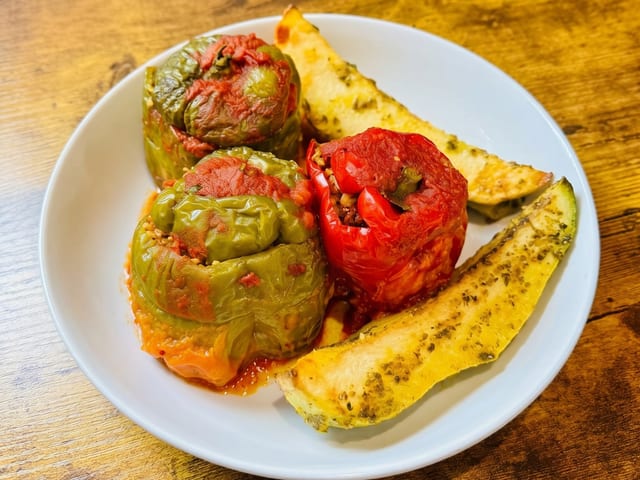 Greek Stuffed Peppers