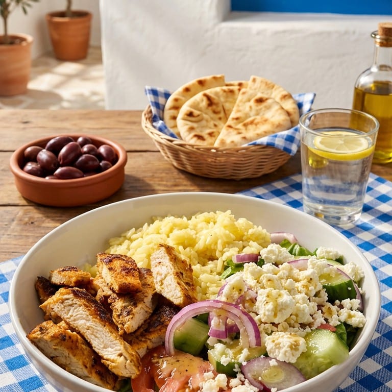Greek Power bowl.