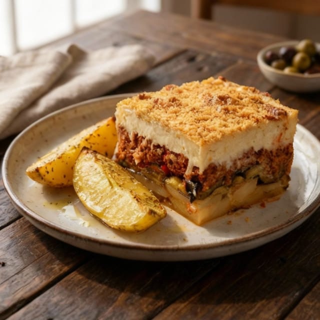 Moussaka.
